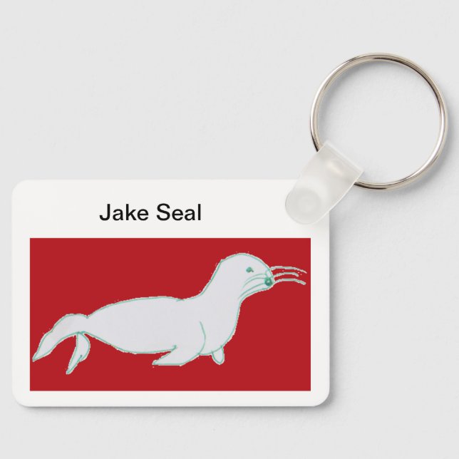 Jake Seal Identitetsnyckelkedja Nyckelring (Framsida)