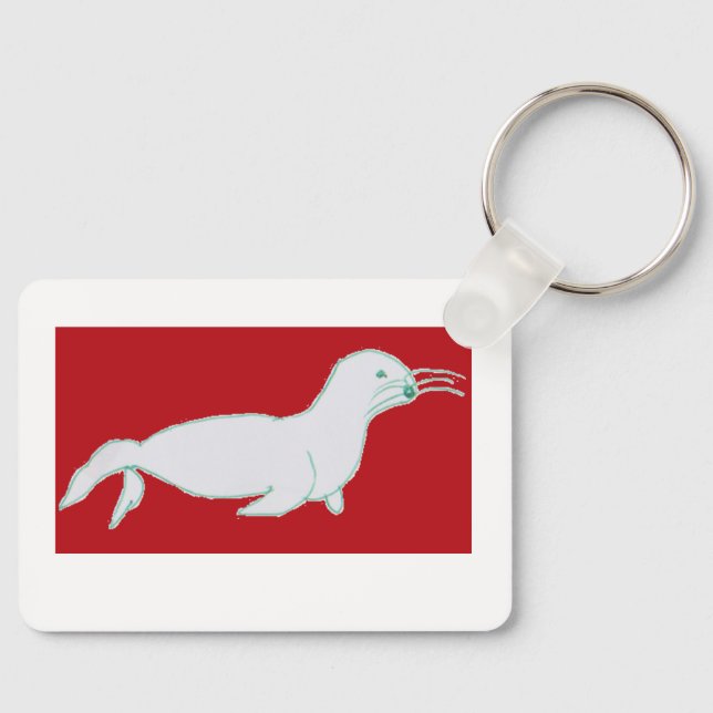 Jake Seal Metal Keyring Nyckelring (Framsida)