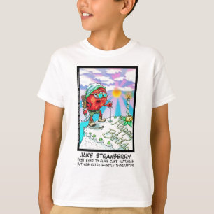 Jake Strawberry Roliga efterrätsspresenter & Länka Tee