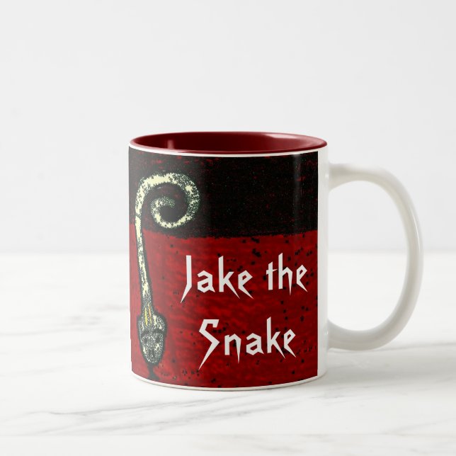 Jake the Snake Två-Tonad Mugg (Höger)