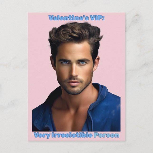 Jake - Valentines VIP Vykort (Framsida)