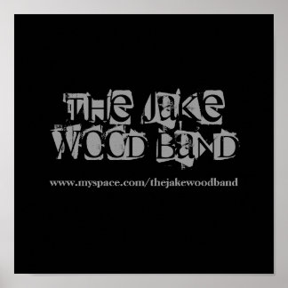 Jake Wood Band Poster