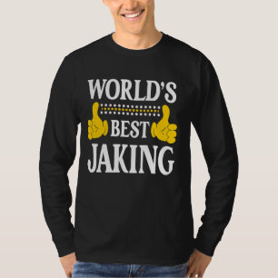 Jaking Personal Namn Funny First Namn World's Best T Shirt