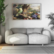 Jakob Bogdani Birds and Fruit in a Ligcape