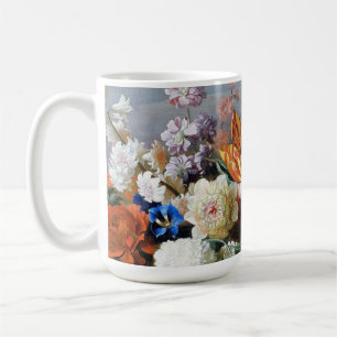 Jakob Bogdani Tulips Peonies och andra Flowers Kaffemugg