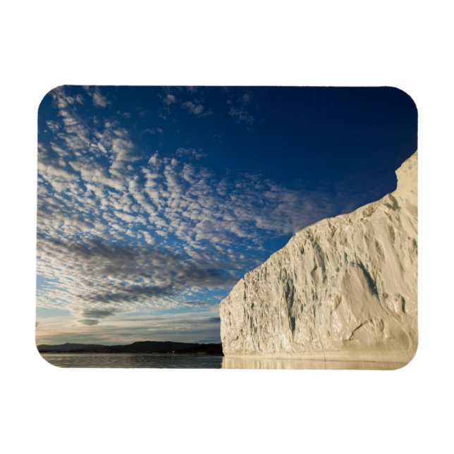Jakobshavn glaciären i Disko Bay Magnet (Horisontell)