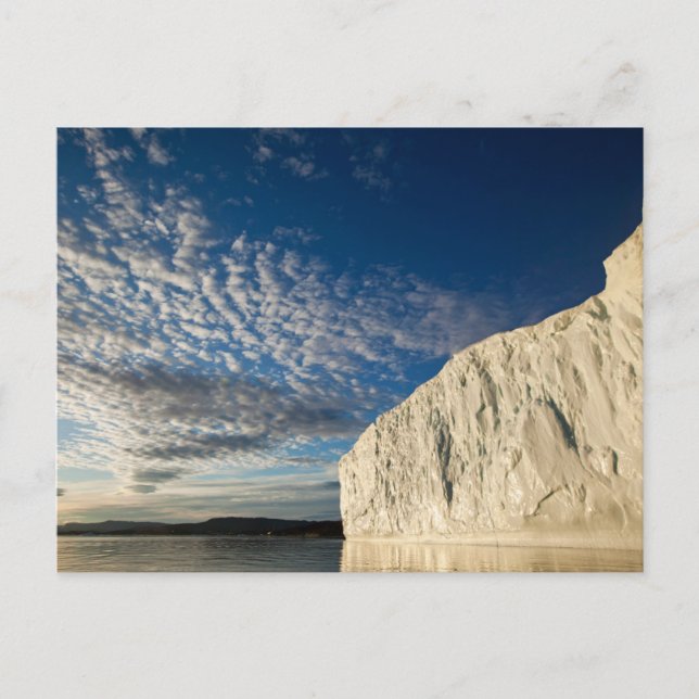 Jakobshavn glaciären i Disko Bay Vykort (Framsida)