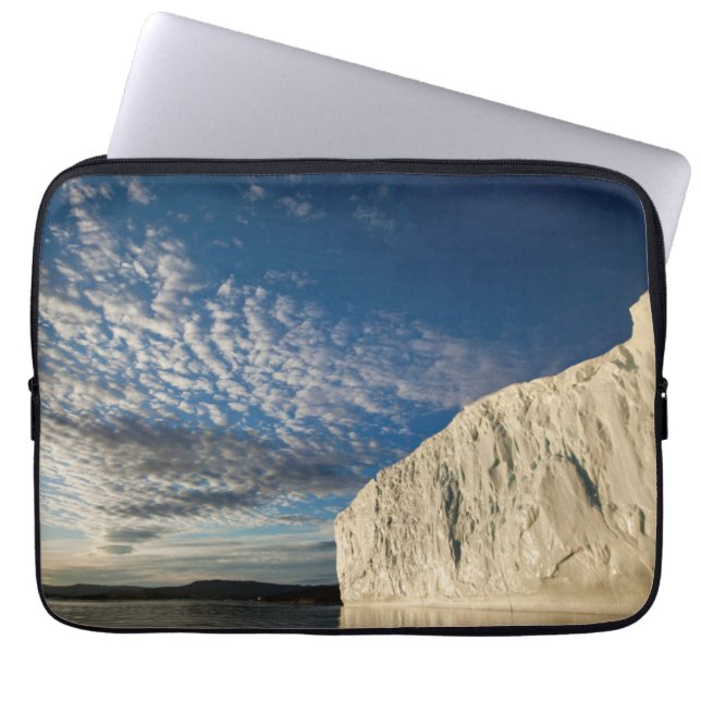 Jakobshavn Glacier i Disko Bay Laptop Fodral (Framsidan)