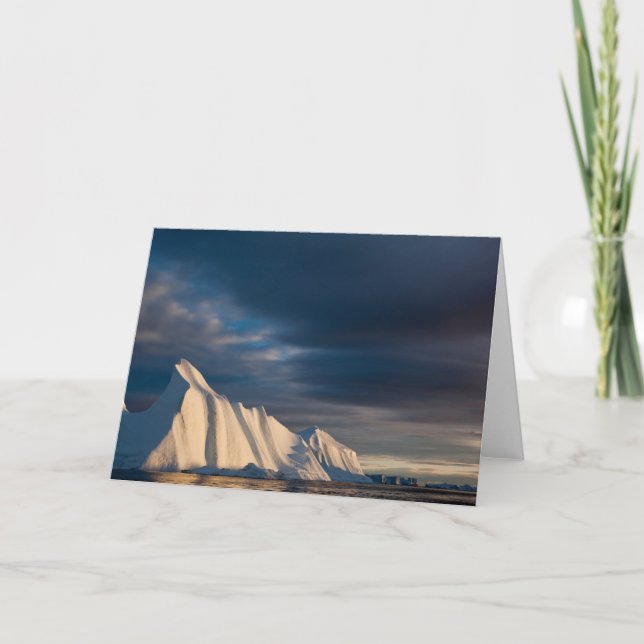 Jakobshavn Isfjord Grönland Kort (Framsida)