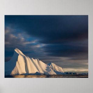 Jakobshavn Isfjord Grönland Poster