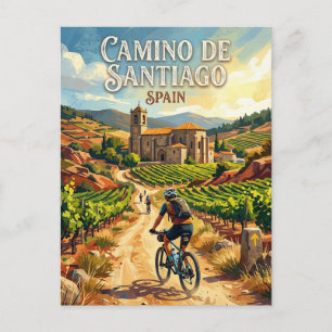 Jakobsleden Spanien Vykort