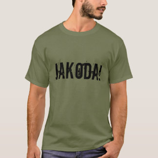 JAKODA! T-tröja för kommando för Reb bruntstrejka Tee