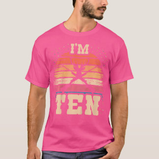 Jakt 10 år gammal födelsedagstjejsare 10Th Jakt T Shirt