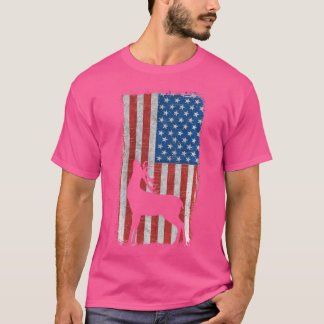 Jakt Amerikansk Hjort Jakt Patriotisk Tröja För
