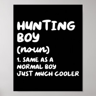 Jakt Boy Definition Funny Poster