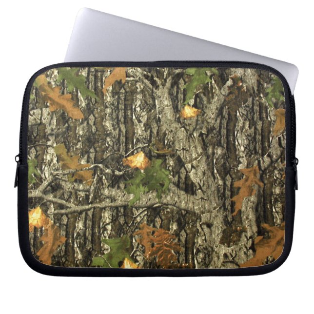 Jakt Camo Laptop Sleeve (Framsidan)