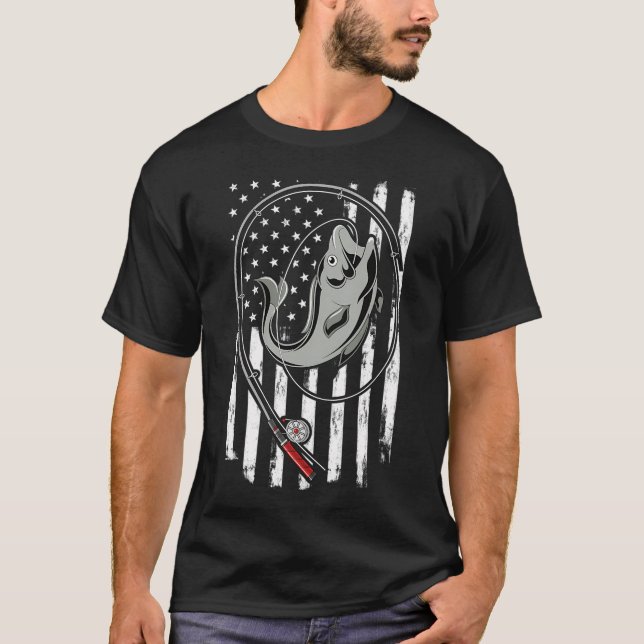 Jakt Fiske älskar varje dag T Shirt (Framsida)