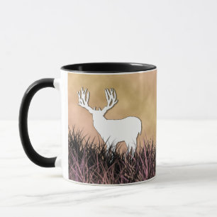 Jakt för Whitetailhjort Mugg