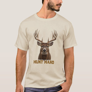 JAKT HÅRT Buck Hjorthorn - Hjortjakt T Shirt