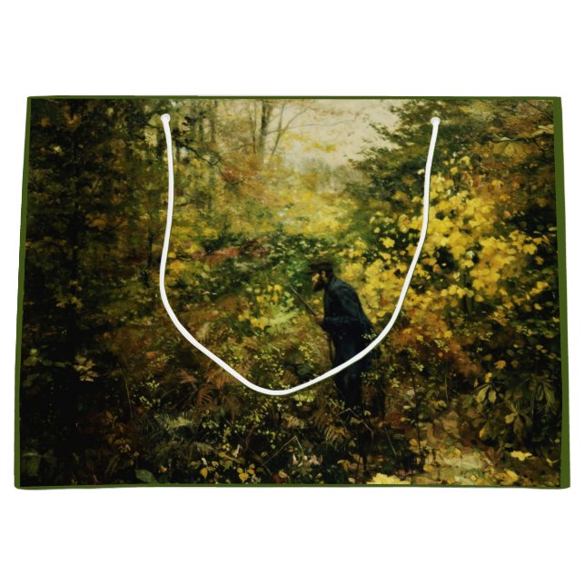 Jakt i skogen (av H.A. Brendekilde) (Framsidan)