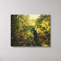 Jakt i skogen (av H.A. Brendekilde)