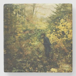 Jakt i skogen (av H.A. Brendekilde) Stenunderlägg