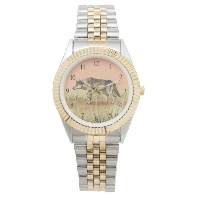 Jakt i Sunrise Armbandsur (Framsida)