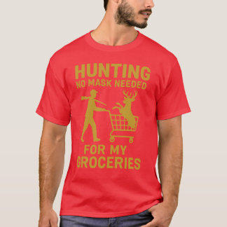 Jakt ingen mask behövs t shirt