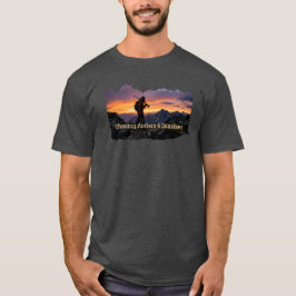 Jakt Jagar Horn & Soluppgångar T Shirt