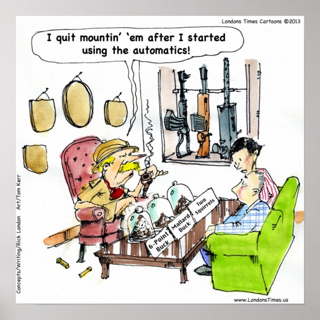 Jakt med Automatics Poster (Framsidan)