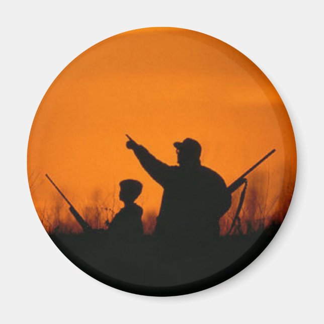 Jakt med Pappa Magnet (Framsidan)