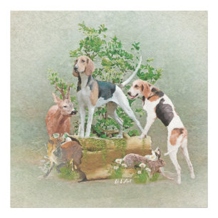 Jakt med sår fototryck