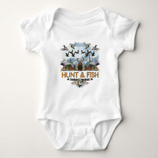 Jakt och fisk t-shirt
