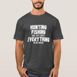 Jakt och fiske allt mellan t-shirt