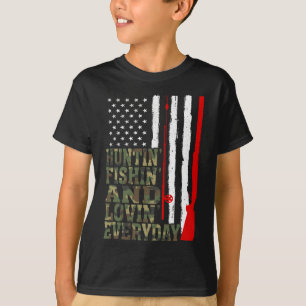 Jakt- och lovingfiske varje dag t shirt