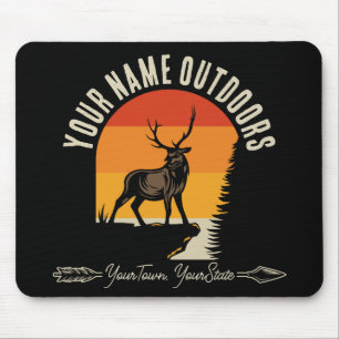 Jakt på ADD NAMN utomhus Hjort Elk Wilderness Camp Musmatta