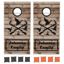 Jakt på Anka Hjort Rack Rifle Anpassade Namn