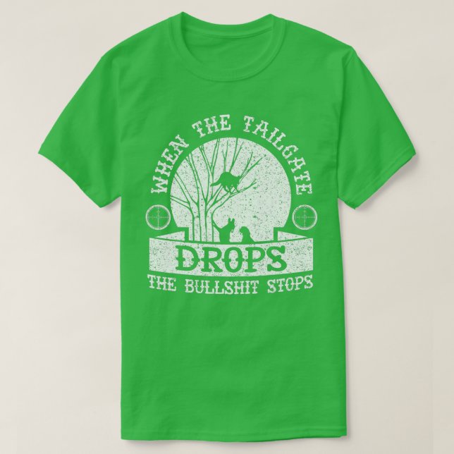 Jakt på bomben när slussen tappar den berömda racc t shirt (Design framsida)