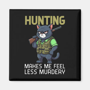 Jakt på Cat Hunter Funny Hunting gör att jag känne Magnet