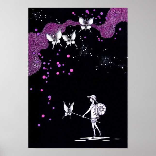 Jakt på en midsommar natt. poster (Framsidan)