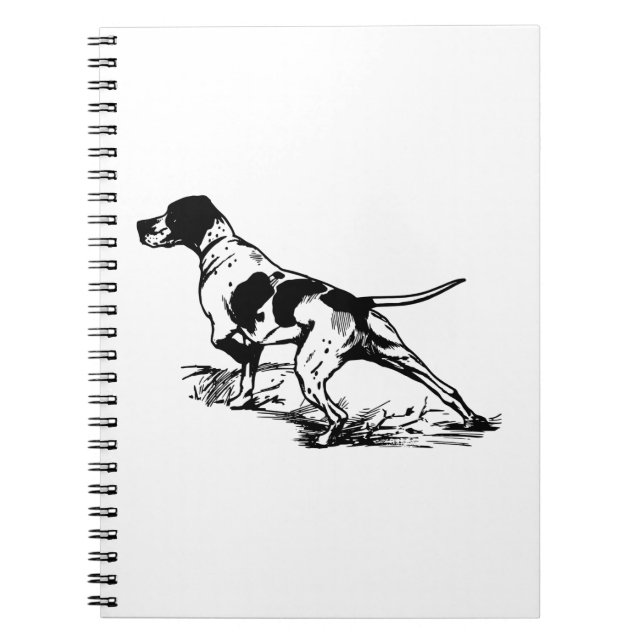 Jakt på Hund Anteckningsbok (Framsidan)