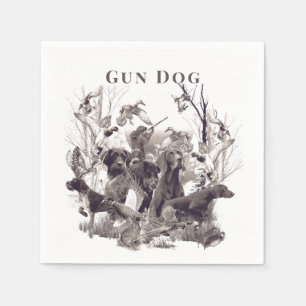 Jakt på hundar,Gun hundar, jaktsäsong Pappersservett