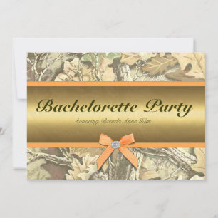 Jakt på inbjudan till Camo Bachelorette-partiet