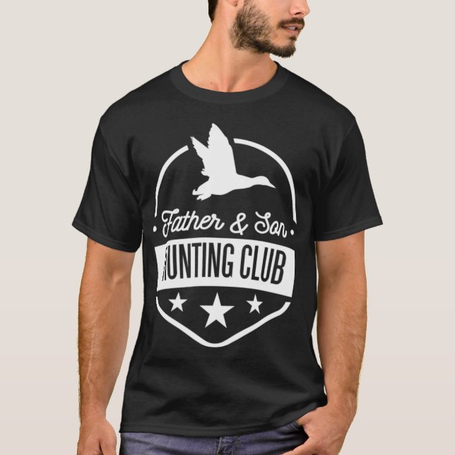 Jakt på jaktskjorta som säger Anka Hunting W T Shirt (Framsida)