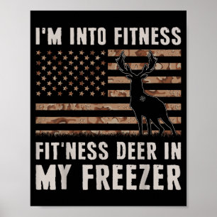 Jakt På Kronhjort Jag är Intresserad Av Fitness Fi Poster