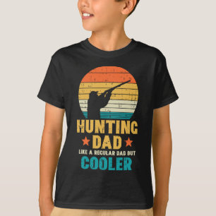 Jakt på Pappa Cooler Retro Fars dag Hunter pappa T Shirt