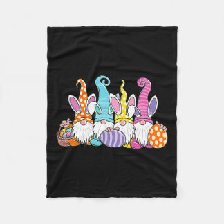 Jakt på Påskägg i påskhare Vår Gnome och b Fleecefilt