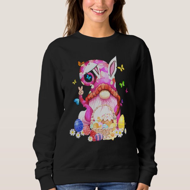 Jakt på Påskägg i påskhare Vår Gnome och b T Shirt (Framsida)