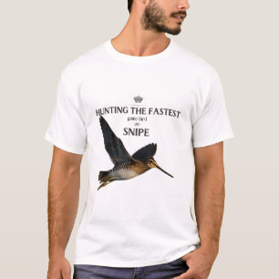 Jakt på snabbast fågel - Snipe T Shirt