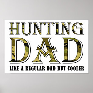 Jakt Pappa Rolig Affisch
